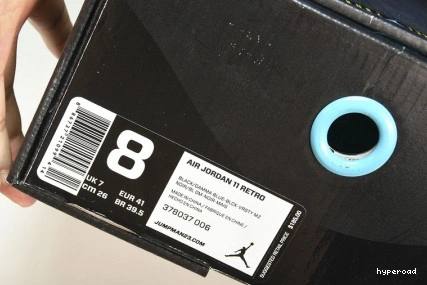 Hyperoad JORDAN “GAMMA MENS BLUE” 11 RETRO AIR 0707
